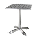 ガーデンテーブル おしゃれ 正方形 ベランダ 屋上 庭 ガーデニング オープンカフェ レストラン テラス 【納期C】【lic-dlt-h845-1024】