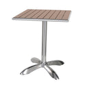 ガーデンテーブル おしゃれ 正方形 ベランダ 屋上 庭 ガーデニング オープンカフェ レストラン テラス 【納期C】【lic-dlt-h845-1024】