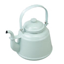 ケトル やかん おしゃれ 直火 IH対応 キャンプ アウトドア ストーブ 湯沸し ホーロー 琺瑯 ポット 暖炉 加湿 黒 ブラック 茶色 ブラウン 白 ホワイト 【納期B】【lic-dwj-141】