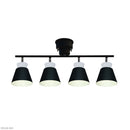 シーリング 北欧 おしゃれ LED対応 4灯 直線 ライン モダン ヨーロピアン ELUX エルックス 天井照明 取り付け ブラック 黒 グレー 緑 グリーン 白 ホワイト 【納期B】【lic-elx-284】