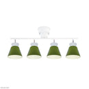 シーリング 北欧 おしゃれ LED対応 4灯 直線 ライン モダン ヨーロピアン ELUX エルックス 天井照明 取り付け ブラック 黒 グレー 緑 グリーン 白 ホワイト 【納期B】【lic-elx-284】