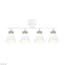 シーリング 北欧 おしゃれ LED対応 4灯 直線 ライン モダン ヨーロピアン ELUX エルックス 天井照明 取り付け ブラック 黒 グレー 緑 グリーン 白 ホワイト 【納期B】【lic-elx-284】