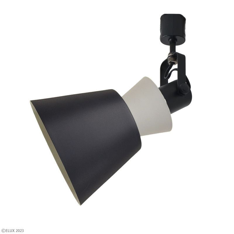 スポットライト ダクトレール 専用 おしゃれ 北欧 インダストリアル 天井照明 スポットランプ ブラック 黒 グレー 緑 グリーン 白 ホワイト エルックス ELUX 【納期B】【lic-elx-287】