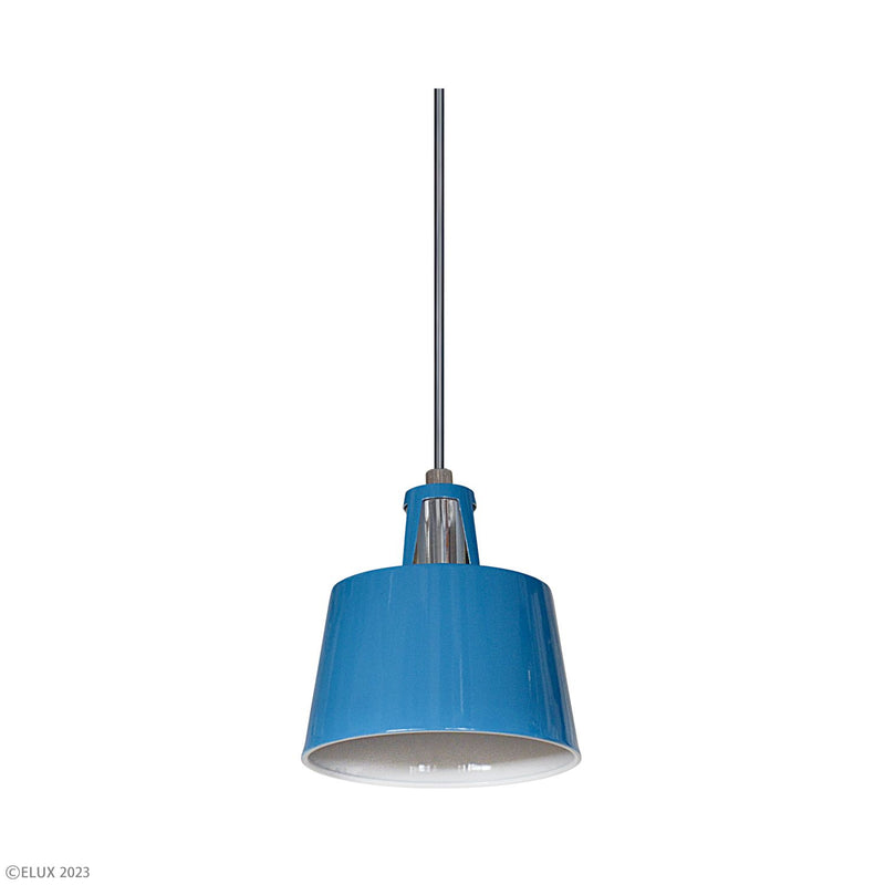 ペンダントライト 北欧 おしゃれ 1灯 照明 天井 吊り下げ ペンダントランプ シンプル ナチュラル カントリー ブルー 青 レッド 赤 グリーン 緑 白 ホワイト 【納期B】【lic-elx-296】