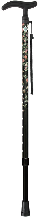 杖 女性 伸縮式 おしゃれ レディース 介護 ステッキ 軽量 軽い つえ 使いやすい 便利 歩行補助 腰 負担軽減 膝 ひざ 敬老の日 誕生日 ギフト プレゼント 贈り物 【納期A】【lic-fjh-0035】