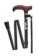 杖 女性 折りたたみ式 折畳み おしゃれ レディース 男性 メンズ 介護 ステッキ 軽量 軽い コンパクト 腰 負担軽減 膝 敬老の日 誕生日 ギフト プレゼント 贈り物 【納期A】【lic-fjh-0037】