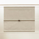 ローマンシェード 小窓 遮光 日よけ 日除け 陽射し対策 西日 目隠し トイレ キッチン 階段 廊下 玄関 取り付け 吊り下げ 紐なし コードレス 安心 安全 部品 【納期B】【lic-ful-506】