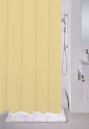 シャワーカーテン 防カビ おしゃれ 北欧 幅 130cm 長さ 150cm 浴室用 バスルーム お風呂場 洗面所 ランドリー 間仕切り 目隠し 清潔 白 ベージュ 茶色 カーテン 【納期B】【lic-ful-517】