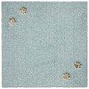 タイルカーペット50*50 タイルカーペット 50×50cm 10枚セット おしゃれ 犬 猫 肉球 足跡 厚み 室内 床暖房対応 洗える 滑り止め マンション ネコ ペット対応 【納期C】【lic-kku-141】