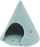 ペットハウス 室内用 テント型 ドーム型 猫 犬 おしゃれ すべり止め 床暖房対応 洗える キャットハウス ドッグハウス ドームハウス ベットベッド 春 夏 秋 冬 【納期C】【lic-kku-129】