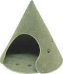 キャットハウス ドッグハウス ドームハウス ベットベッド 犬小屋 ペットハウス 室内用 ドーム型 ネコ 猫 ねこ 犬 小動物 おしゃれ かわいい 軽い 軽量 洗える 【納期C】【lic-kku-130】