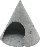 キャットハウス ドッグハウス ドームハウス ベットベッド 犬小屋 ペットハウス 室内用 ドーム型 ネコ 猫 ねこ 犬 小動物 おしゃれ かわいい 軽い 軽量 洗える 【納期C】【lic-kku-130】