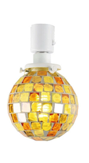 ダクトレール用照明 ライト 天井照明 照明器具 ダクトレール専用 スポットライト おしゃれ ガラス モザイクタイル 昭和レトロ モダン ワンタッチ 取り付け 簡単 【納期B】【lic-ksm-0003】