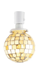 ダクトレール用照明 ライト 天井照明 照明器具 ダクトレール専用 スポットライト おしゃれ ガラス モザイクタイル 昭和レトロ モダン ワンタッチ 取り付け 簡単 【納期B】【lic-ksm-0003】