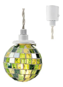 ダクトレール用照明 ペンダントライト 天井照明 照明器具 ダクトレール専用 天井 吊り下げ スポットライト おしゃれ ガラス モザイクタイル 昭和 レトロ モダン 【納期B】【lic-ksm-0004】