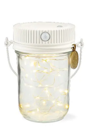 センサーライト 屋内 人感センサー 室内 ガラスジャー 照明 電池式 フロアライト テーブル 卓上 階段 廊下 トイレ 足元 フットライト 玄関 インテリア おしゃれ 【納期B】【lic-ksm-0024】