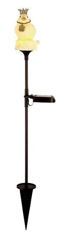 ソーラーライト 屋外 防水 庭 ガーデンライト ガーデニング 差し込み 地面 地中 オーナメント 園芸 玄関 エントランス 駐車場 ガレージ LED 充電式 動物 飾り 【納期B】【lic-ksm-0038】