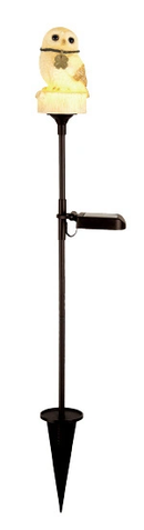 ソーラーライト 屋外 防水 庭 ガーデンライト ガーデニング 差し込み 地面 地中 オーナメント 園芸 玄関 エントランス 駐車場 ガレージ LED 充電式 動物 飾り 【納期B】【lic-ksm-0038】