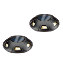 ソーラーライト 屋外 防水 駐車場 地面 ガレージ 車庫 庭 ガーデンライト LED 充電式 頑丈 丈夫 耐久性 車 玄関 階段 屋上 ベランダ 自動点灯 電源不要 配線なし 【納期B】【lic-ksm-0042】