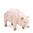 貯金箱 子供 おしゃれ 面白い 北欧 インテリア 木彫り風 うさぎ 兎 クマ 熊 ゴリラ ブタ 豚 アニマル 動物 かわいい 置き物 オブジェ 7万円 9万円 10万円 貯まる 【納期B】【lic-ksm-0055】