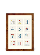 フォトフレーム 壁掛け 卓上 おしゃれ 縦 横 茶色 白 ホワイト 窓寸 6窓 12窓 正方形 インスタ風 シンプル インテリア 玄関 リビング ダイニング 寝室 子供部屋 【納期B】【lic-ksm-0058】