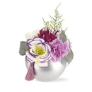 供花 造花 アレンジメント 献花 仏花 お供え花 お悔み花 枯れない フェイク 法事 法要 枕花 お盆飾り 49日 喪中 ペット 犬 猫 納骨堂 鉢 飾り おしゃれ 手元供養 【納期B】【lic-ksm-0079】