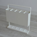 傘立て 傘たて 5本 スリム コンパクト シンプル 省スペース 珪藻土 吸水 折り畳み傘 折りたたみ傘 白 ホワイト 黒 ブラック 【納期B】【lic-nit-0005】