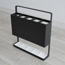 傘立て 傘たて 5本 スリム コンパクト シンプル 省スペース 珪藻土 吸水 折り畳み傘 折りたたみ傘 白 ホワイト 黒 ブラック 【納期B】【lic-nit-0005】