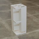 傘立て 傘たて 4本 角置き 隅っこ 端 スリム コンパクト シンプル 省スペース 安定感 白 ホワイト 黒 ブラック アンブレラスタンド ラック 【納期B】【lic-nit-0013】