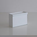 マスク収納ケース マスク入れ マスクケース マスク収納ボックス マグネット 磁石 スチール面 壁 貼りつけ 壁掛け シンプル おしゃれ インテリア 布マスク対応 【納期B】【lic-nit-0014】