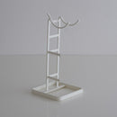 ドライヤースタンド ドライヤーラック ドライヤー収納 ドライヤー立て おしゃれ スタイリッシュ シンプル 白 黒 洗面所 ランドリー サニタリー 脱衣所 【納期B】【lic-nit-0016】