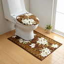 トイレマット ロング 花柄 80×145cm 【納期B】【lic-sas-043】