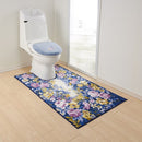 トイレマット ロング ゴージャス 花柄 80×145cm 【納期B】【lic-sas-203】
