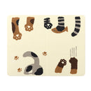 ランチョンマット ペット用 猫 ネコ 犬 イヌ 置くだけ 吸着 ずれない シート 撥水加工 エサ 餌 食べこぼし 床 汚れ防止 アンモニア消臭 洗える 洗濯機 日本製 【納期A】【lic-snk-0011】