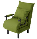 ソファベッド おしゃれ コンパクト 1人用 一人掛け ソファーベッド ソファベット 座椅子 ひじ掛け 肘付き ブラウン 茶色 ネイビー 紺色 グリーン 緑 ピンク 【納期D】【lic-tan-185】