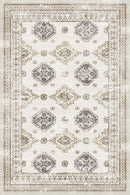 玄関マット 屋内 室内 大判 北欧 おしゃれ 民族系 文様 デザイン ボハラ柄 ラグマット 長方形 60×90cm 厚手 カーペット 洗える オーバーロック加工 滑り止め 【納期B】【lic-tsz-0130】