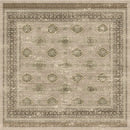 ラグ 洗える 北欧 おしゃれ 民族系 文様 模様 デザイン ボハラ柄 リビング ダイニング 正方形 200×200cm 厚手 ラグマット カーペット 絨毯 床暖対応 すべり止め 【納期B】【lic-tsz-0132】