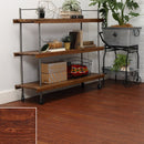 フロアタイル シール 貼るだけ フローリング 木目 ヘリンボーン 床材 シート 床タイル ヨーロッパ風 おしゃれ 粘着剤つき 床タイルシート DIY 軽い 小さめ 小型 【納期B】【lic-znb-0002】