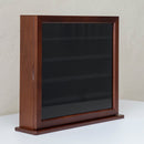 コレクションケース 眼鏡ケース 収納ケース メガネ用 サングラス 眼鏡 めがね 棚 卓上 コレクションラック おしゃれ ナチュラル 北欧 扉付き ドア 大容量 【納期B】【skb-lz06】