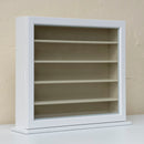 コレクションケース 眼鏡ケース 収納ケース メガネ用 サングラス 眼鏡 めがね 棚 卓上 コレクションラック おしゃれ ナチュラル 北欧 扉付き ドア 大容量 【納期B】【skb-lz06】