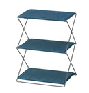 シェルフ 折りたたみ 折り畳み 棚 ラック 小物収納 リビング サイドテーブル カジュアル アメリカン 無骨 インダストリアル ガレージ 車庫 倉庫 【納期B】【azm-mip-93】