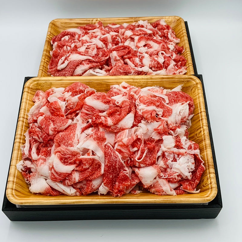 牛肉 切り落とし 500g モモスライス 鹿児島黒牛 A4ランク以上 A4等級 ブランド牛 牛肉肩 バラ 国産 黒毛和種 牛丼 肉じゃが 炒め物 冷凍便 【納期E】【nk00000105】