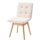 ダイニングチェア 1脚 座面 回転 使いやすい 座りやすい 北欧 おしゃれ デザイン モダン シンプル 椅子 肘掛けなし 天然木製 脚 ファブリック 布地 【納期A】【azm-noc-31】