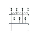 ガーデンフェンス アイアン 埋め込み DIY 自立 ホワイト 白 庭 柵 低め 【納期B】【sms-oc005st】