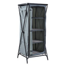 キャビネット 4段 折り畳み 棚 収納棚 折りたたみ スリム コンパクト 天板 テーブル サイドテーブル 収納付き キャンプ 屋外 アウトドア 釣り 旅行 行楽 【納期B】【azm-olc-628】