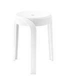 スツール 椅子 スタッキング可能 重ね置き 収納 積み重ね 腰掛け おしゃれ デザイン モダン アート 芸術的 都会 黒 ブラック グレー ホワイト 白 ベージュ 【納期B】【azm-pc-860】