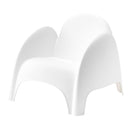 ガーデンチェア おしゃれ モダン デザイン デザイナーズ アート 流線型 曲線 オシャレ 椅子 ブルー 青 白 ホワイト ガーデニング 屋上 屋外 テラス ベランダ 【納期A】【azm-pc-864】