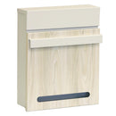 ポスト 郵便受け 壁 取り付け 壁付け おしゃれ かわいい ヨーロピアン 鍵つき スペアキー 北欧 A4サイズ対応 ネコポス対応 レターパック対応 玄関 エクステリア 【納期B】【sms-pst-001】