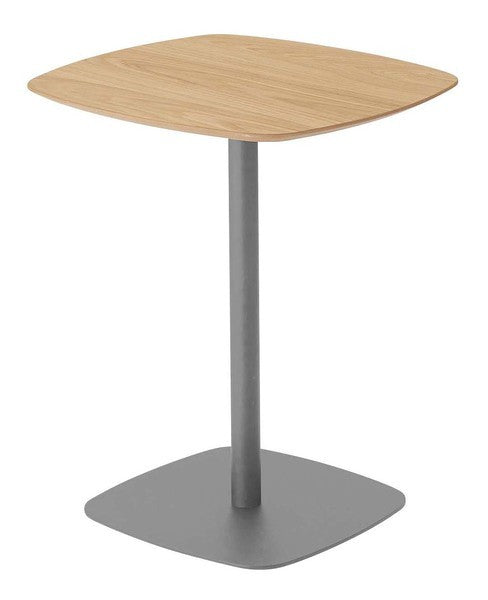カフェテーブル 60×60cm シンプル 北欧 ナチュラル デザイン カントリー 木目 天板 スチール脚 おしゃれ リビング スタイリッシュ モダン グレー 白 ホワイト 【納期A】【azm-pt-993】