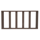 ストレートフェンス ウッドデッキ用フェンス 人工木 diy おしゃれ 人工木製 フェンス リアル 腐らない 錆びない サビない メンテナンス不要 ガーデニング 庭 【納期B】【sms-pwde-st】